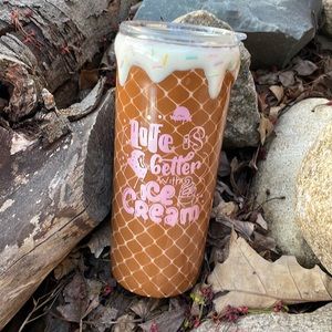 Stainless steel insulated tumbler